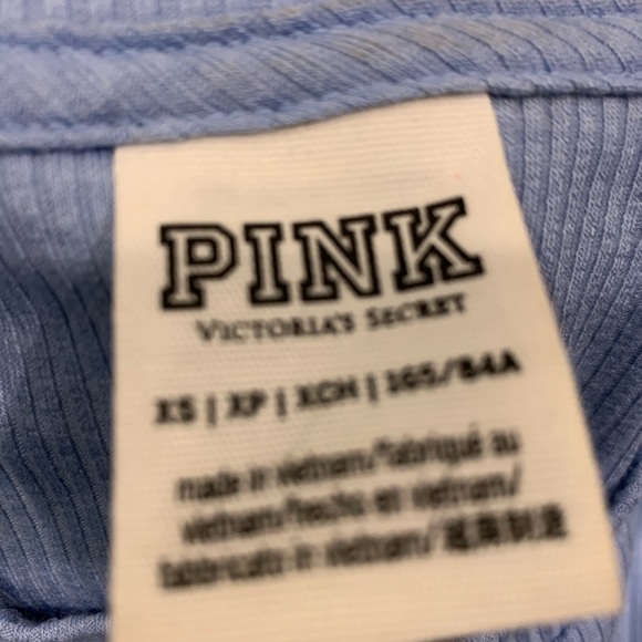 Like New Pink Victoria’s Secret Ribbed Tee Shirt - Picture 5 of 5